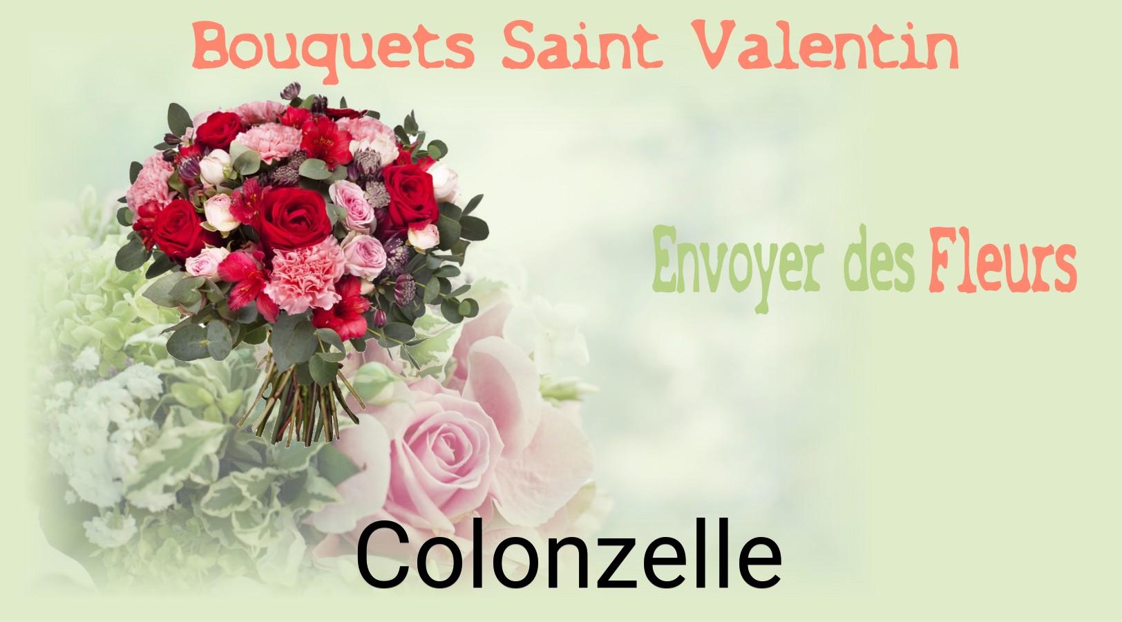 Roses de Saint-Valentin livrées à Colonzelle